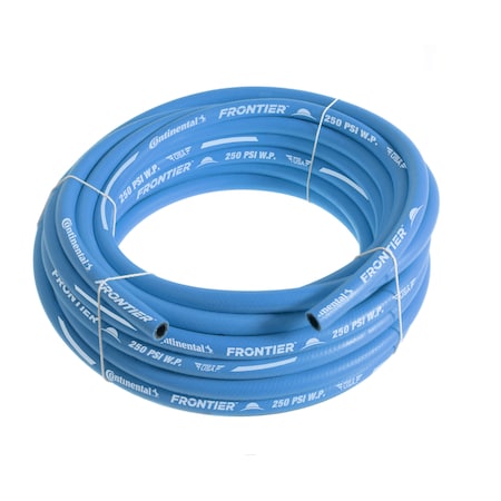 Continental 3/4" x 50' Blue EPDM Rubber Air Hose, 300 PSI, Bulk Hose HZU07530-50